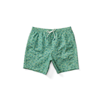 6" Print Sailport Swim Short - Aspen Green