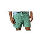 6" Print Sailport Swim Short - Aspen Green
