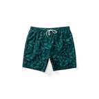 6" Print Sailport Swim Short - Midnight Teal