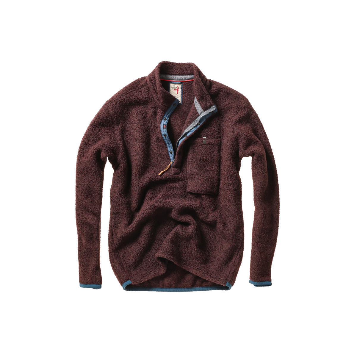 Wooly Shag Snap-Zip - Blackberry