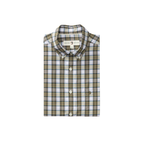LS Performance Poplin Sport Shirt - Aldridge Plaid - Dark Olive