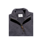 French Terry Half Zip - Asphalt
