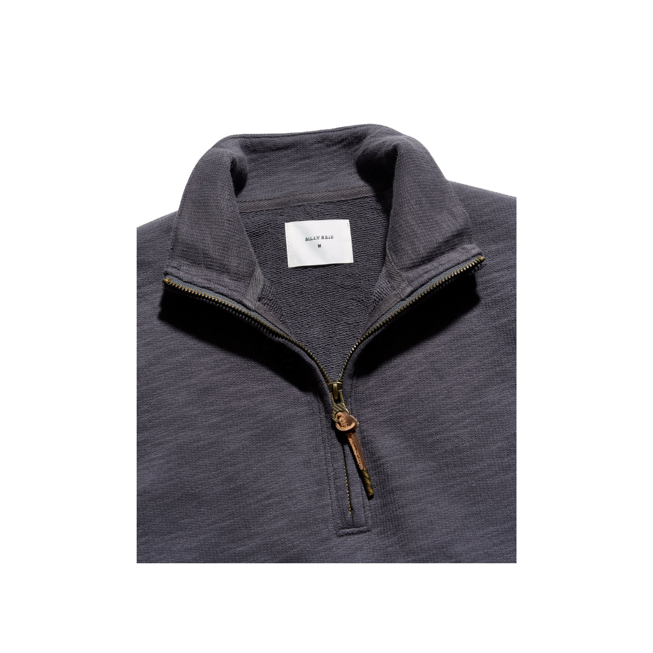 French Terry Half Zip - Asphalt