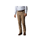 Classic Fit Pinpoint Canvas Five-Pocket Pant - Claystone