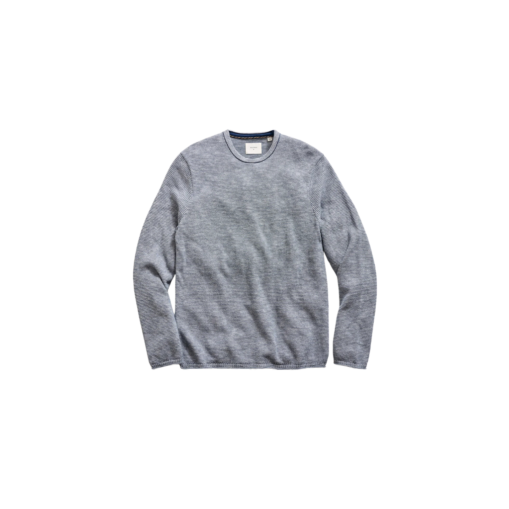 Tuck Stripe Crew - Dark Denim