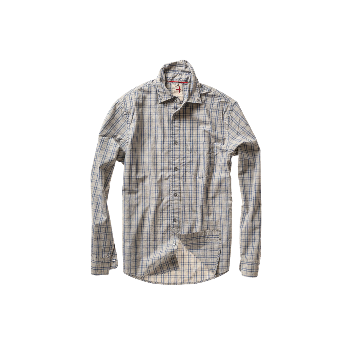 Dress Blues - Light Grey Heather/Blue Grid