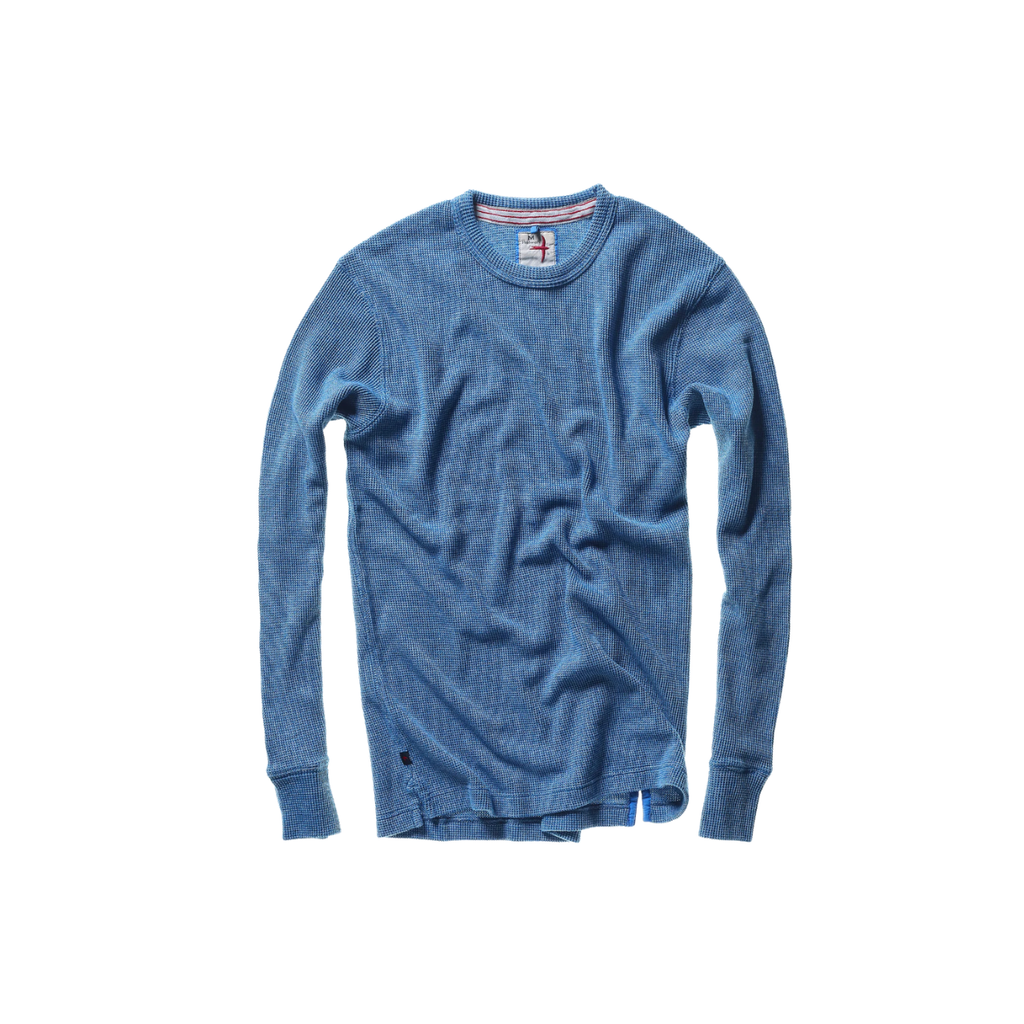 Bi-Waffle Crew - French Blue
