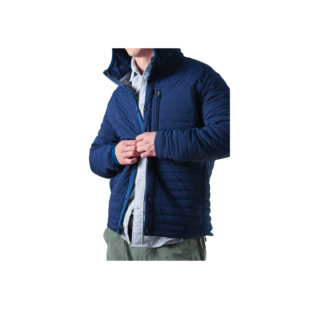 Windzip Hoodie - Bry Navy