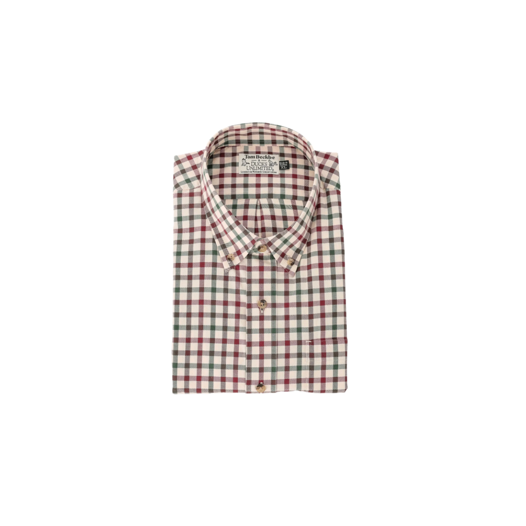 Knapp Cotton Twill Sport Shirt - Bog