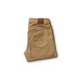 Weldon Garment Dyed Five-Pocket Pant - Rustic Brown