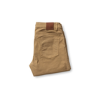 Weldon Garment Dyed Five-Pocket Pant - Rustic Brown