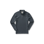 LS Hanover Pima Cotton Pique Polo Solid - Washed Navy