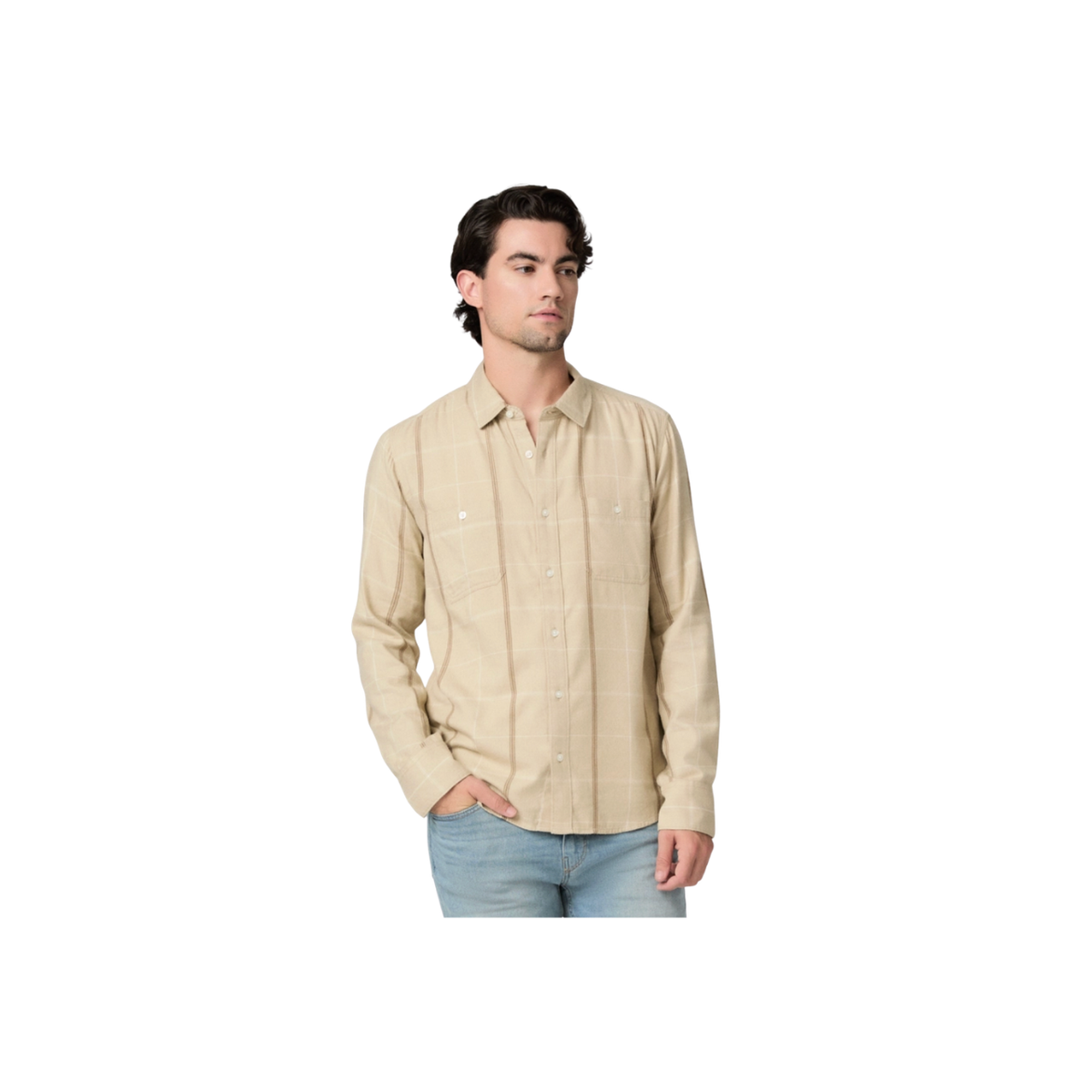 Everett Shirt - Feathered Talc