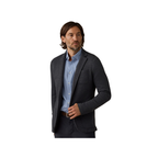 Inlet Knit Blazer - Black Sky Melange