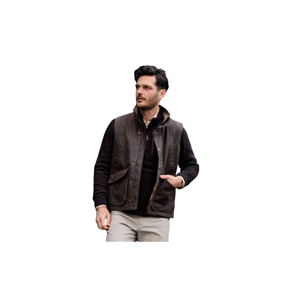 Kinsman Vest - Rye Brown