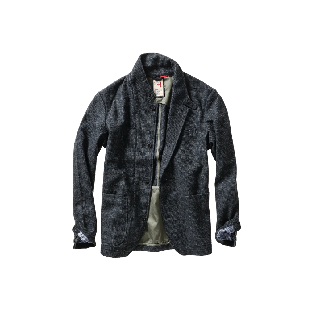 Heritage Trap Blazer - Blue/Black Twill