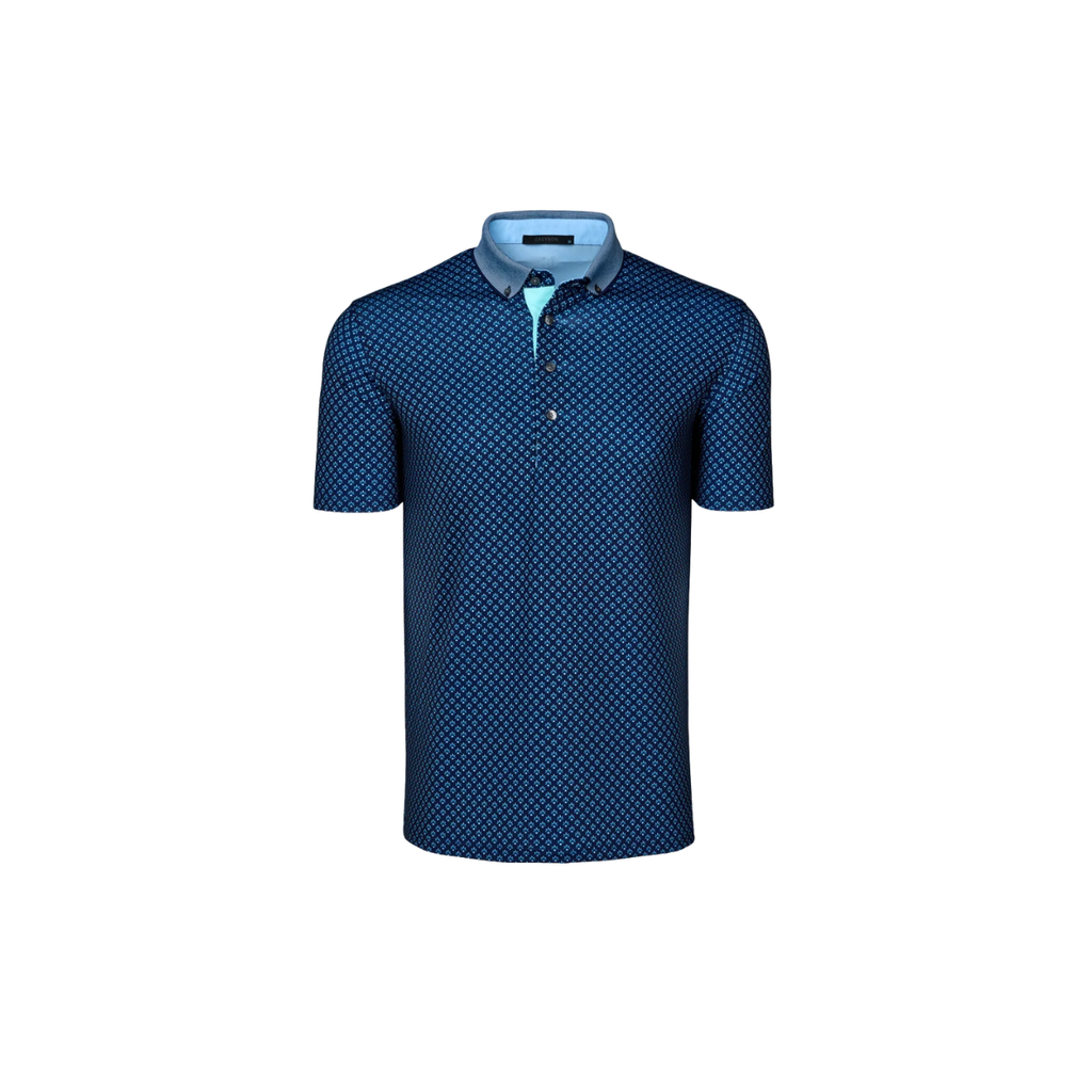 Angels Crest Polo - Maltese Blue