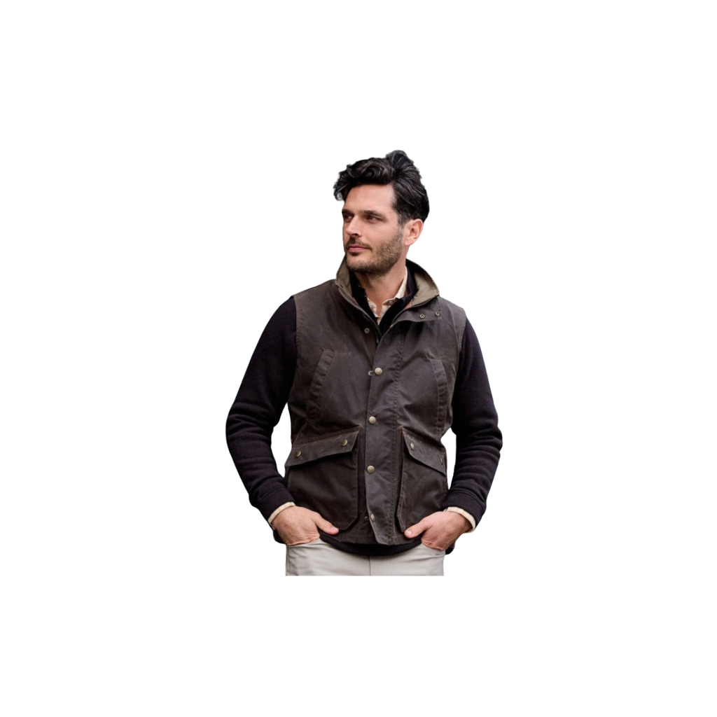 Kinsman Vest - Rye Brown