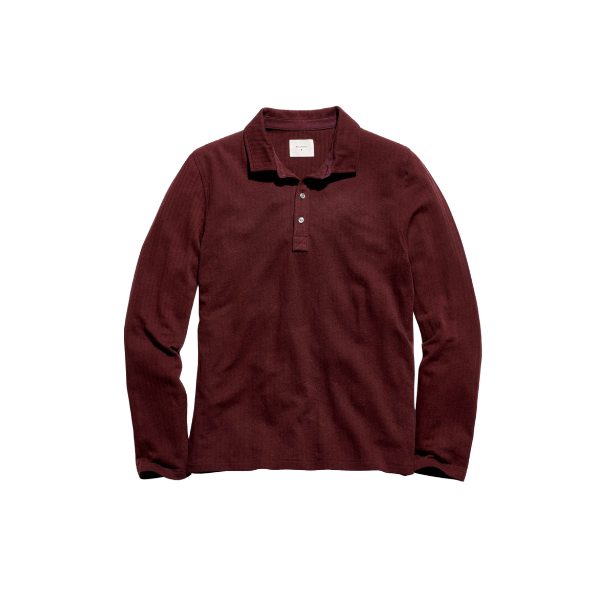 LS Herringbone Polo - Plum