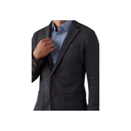 Inlet Knit Blazer - Black Sky Melange