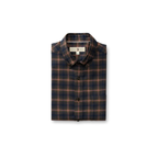 LS Cotton Flannel Sport Shirt - Drayden Plaid - Dark Olive Heather