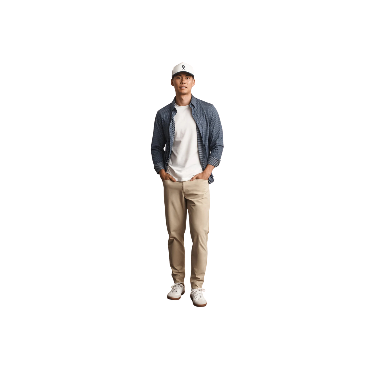 Commuter Shirt - Classic Fit - Navy/Gray Gingham