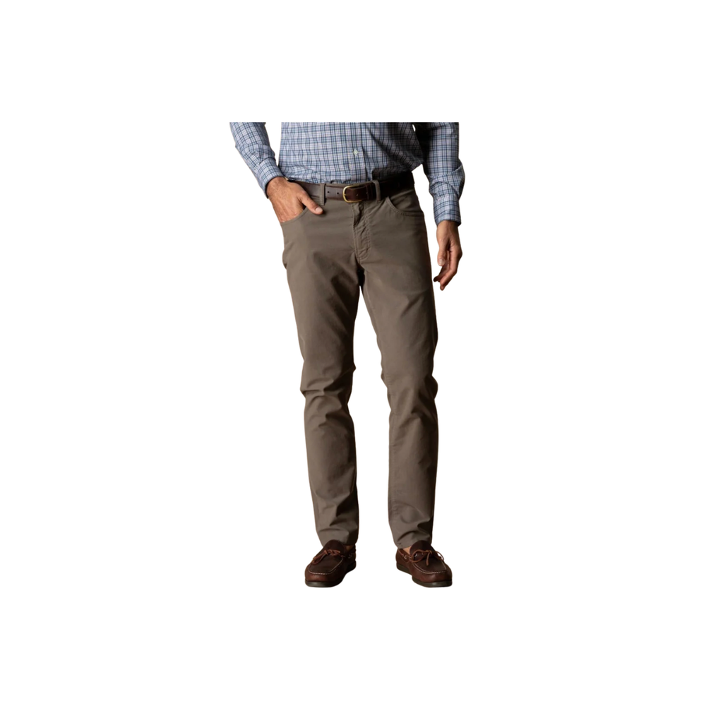 Weldon Garment Dyed Five-Pocket Pant - Olive Drab