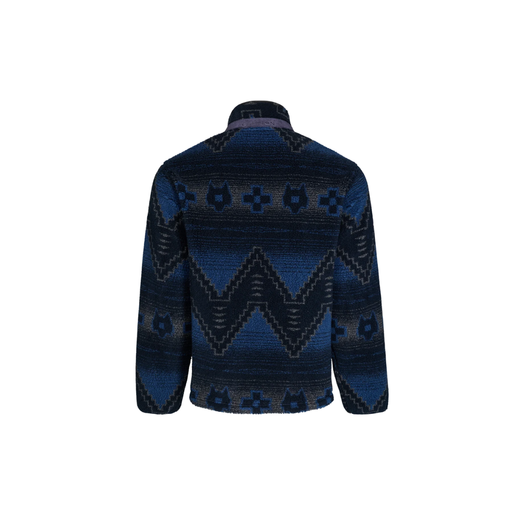 Guardian Sherpa Fleece Half Zip - Midnight Maltese Blue