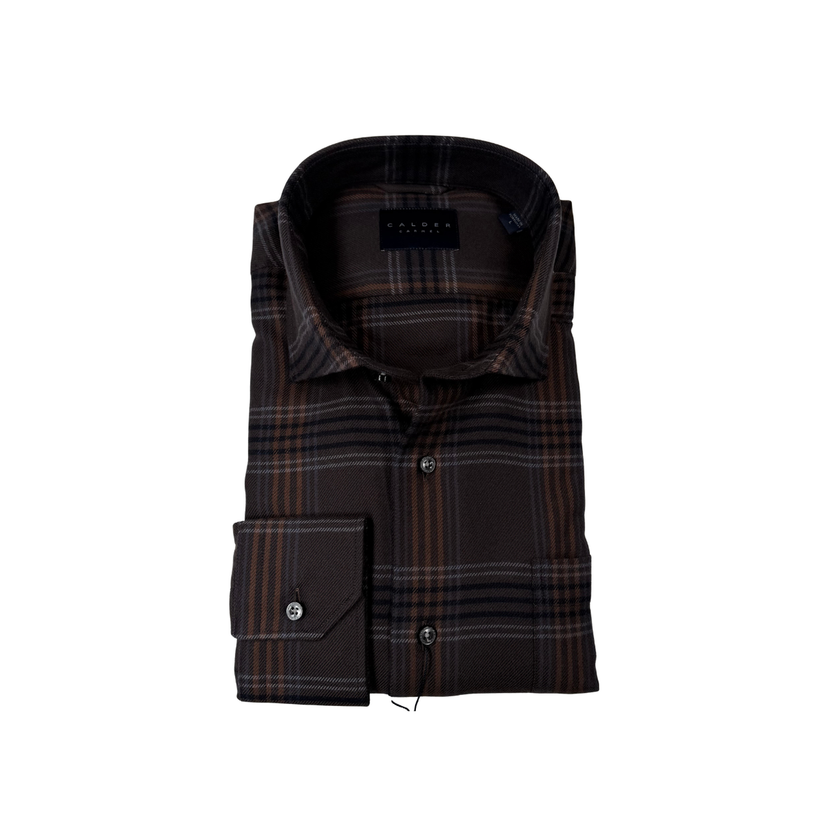 Luxury 80's 2 Ply Brushed Twill - Espresso
