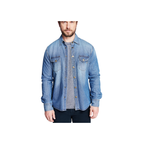 Tuck Stripe Crew - Dark Denim