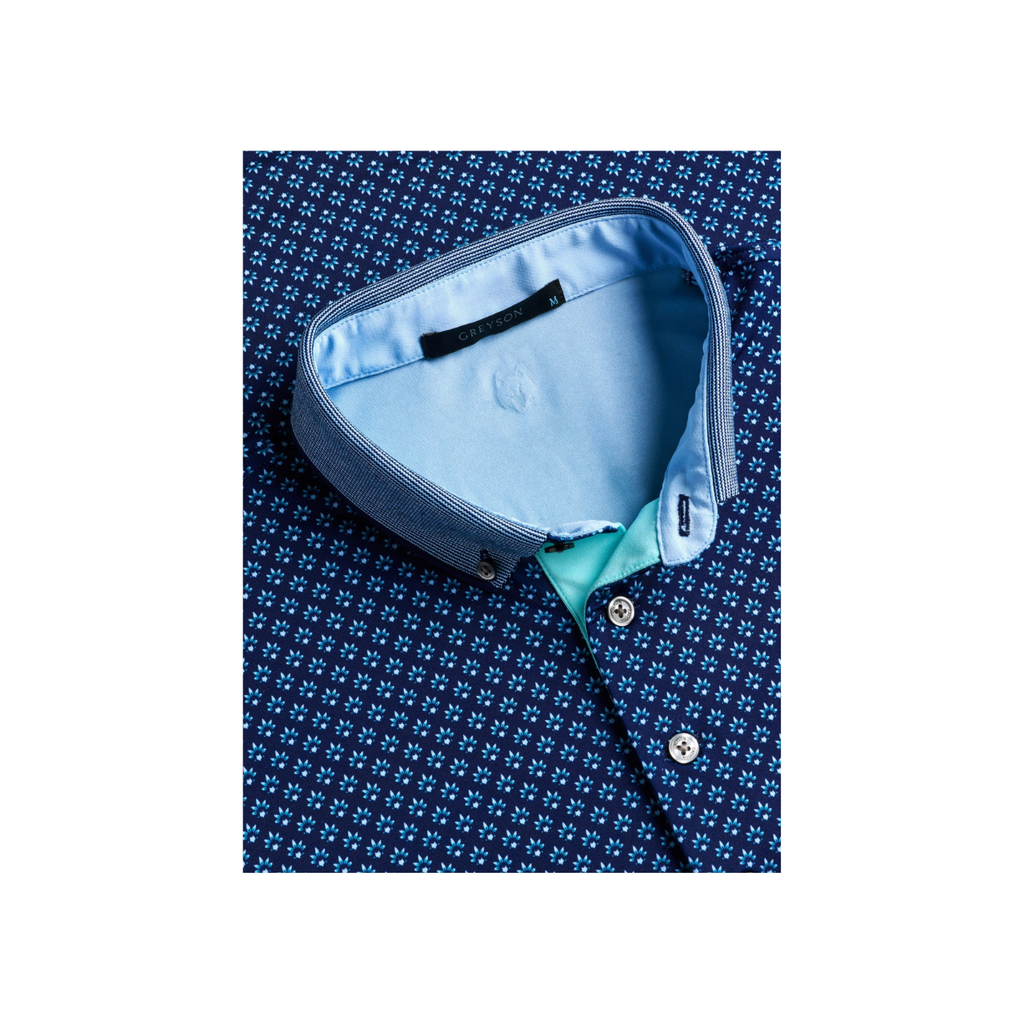 Angels Crest Polo - Maltese Blue