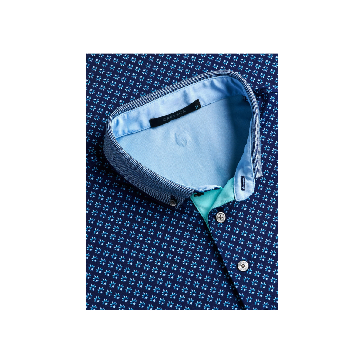 Angels Crest Polo - Maltese Blue