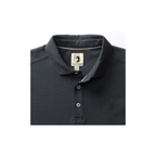 LS Hanover Pima Cotton Pique Polo Solid - Washed Navy