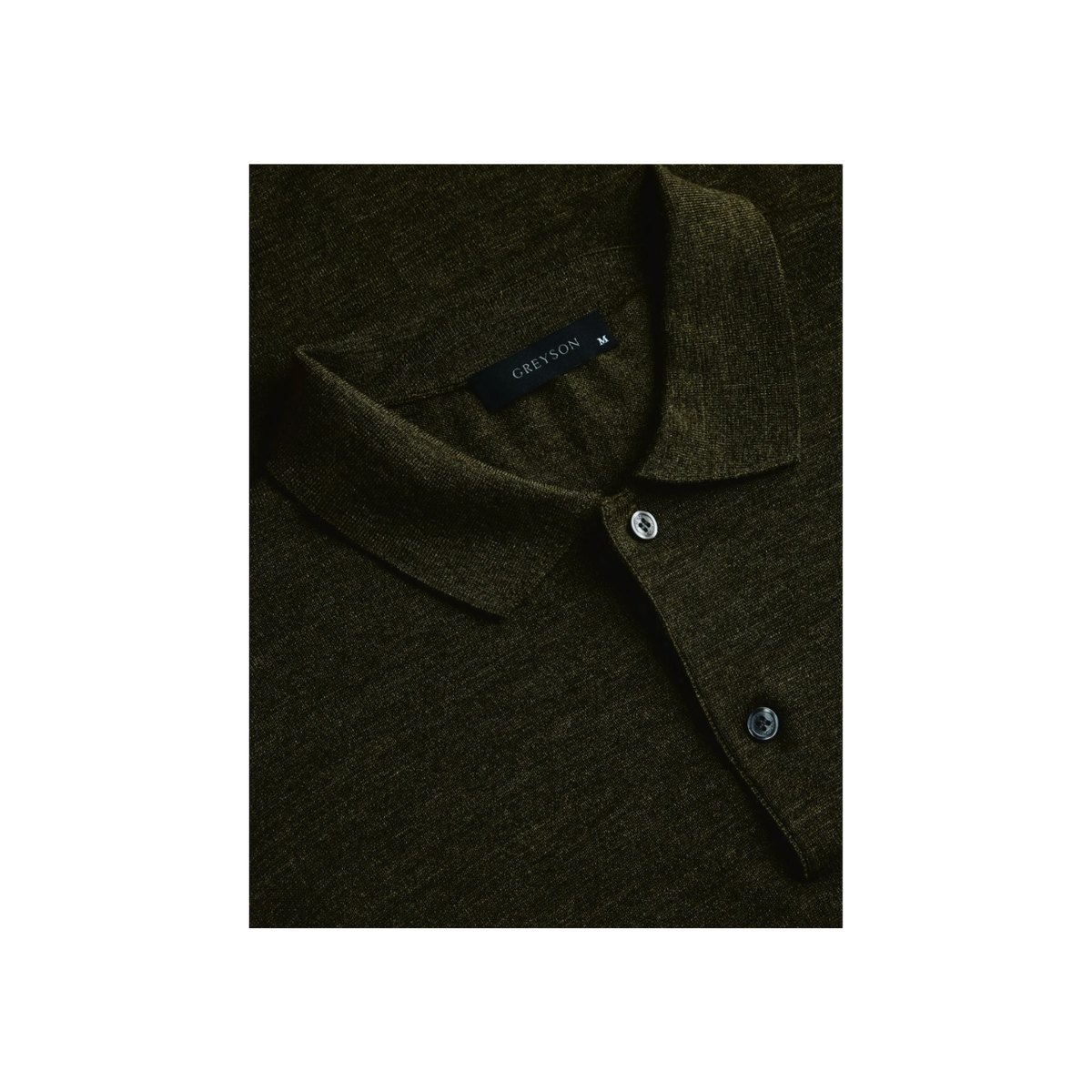 Saratoga LS Sweater Polo - Midnight Camp
