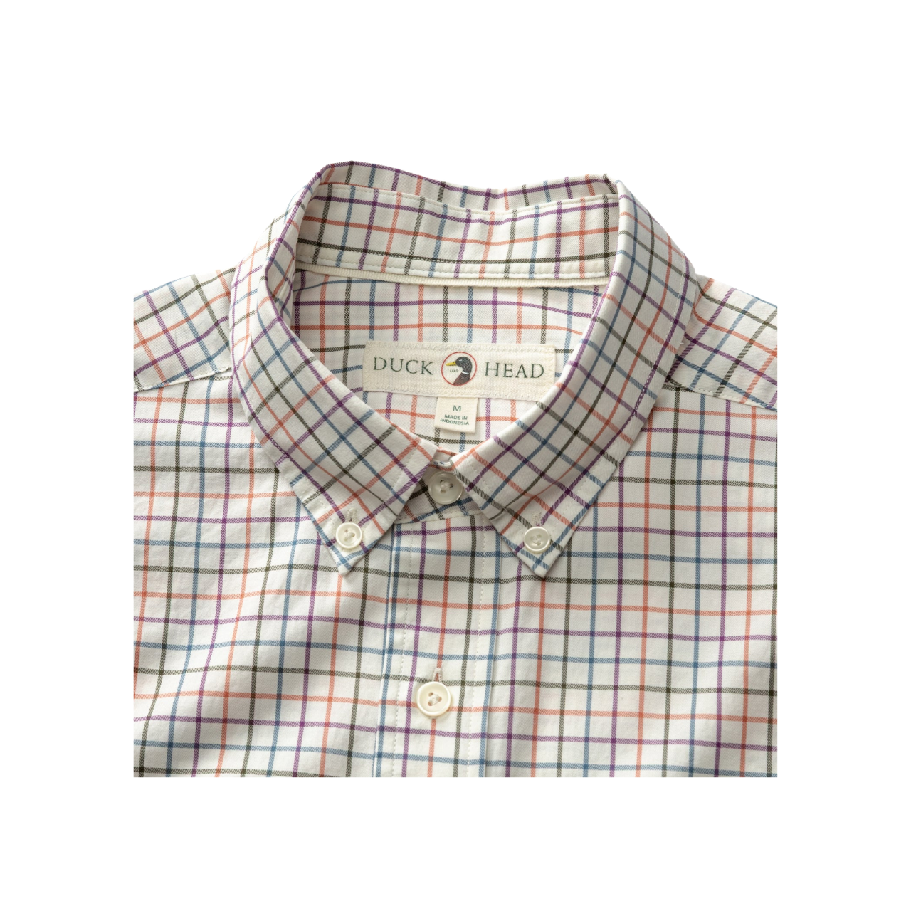 LS Cotton Twill Joyner Plaid Shirt - Lang Plaid - Weathered Rose