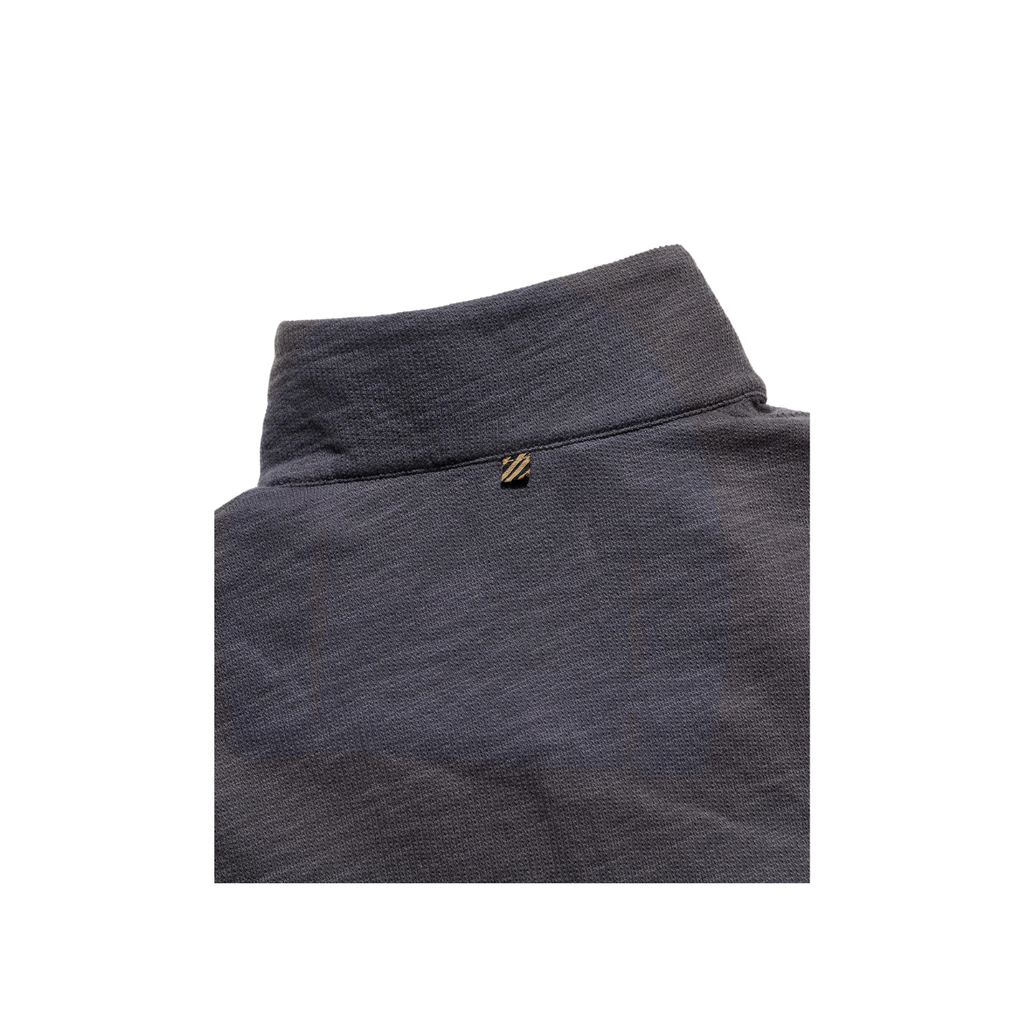 French Terry Half Zip - Asphalt