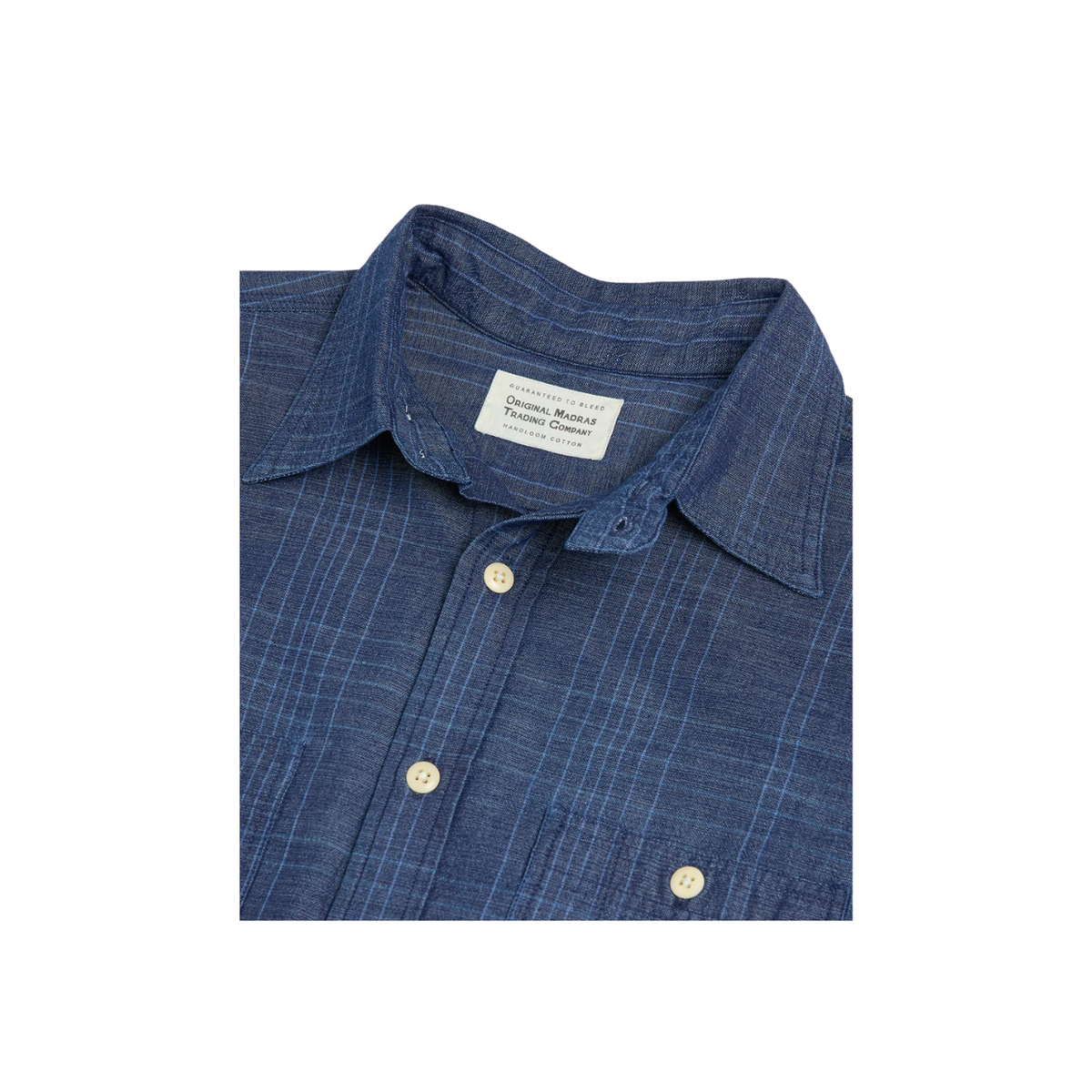 No 240 Utility Shirt - Indigo Check