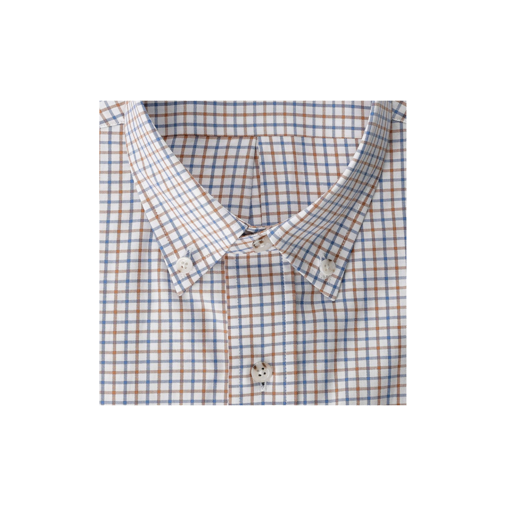 Ensley Pinpoint Oxford Shirt - Cornflower