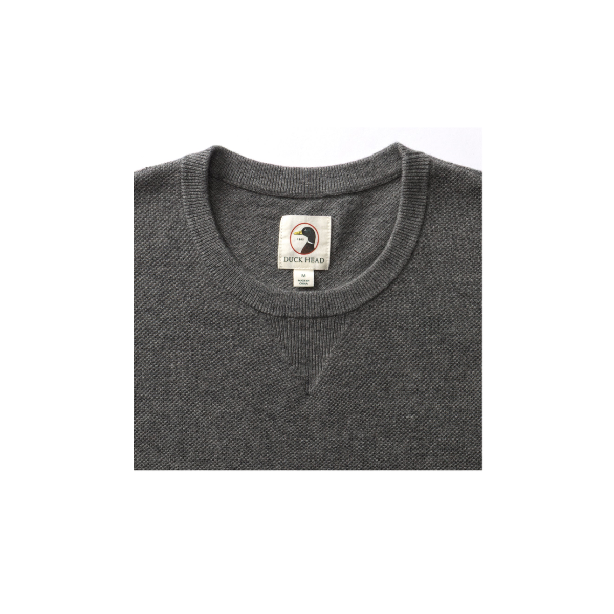 Henson Merino Crewneck Sweater - Brushed Nickel Heather