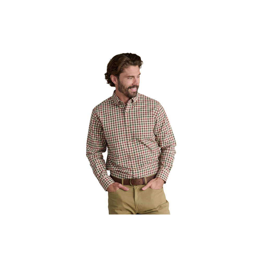 Knapp Cotton Twill Sport Shirt - Bog