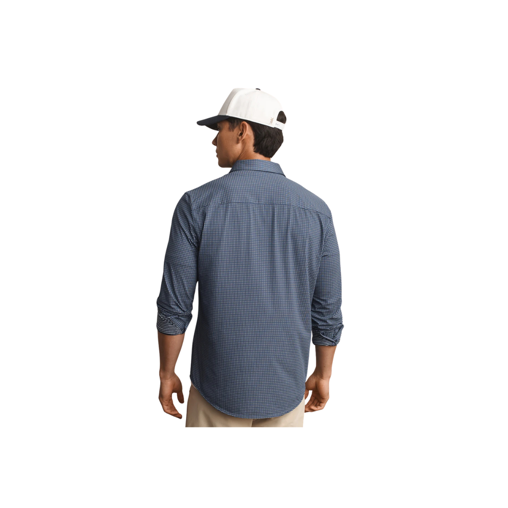 Commuter Shirt - Classic Fit - Navy/Gray Gingham
