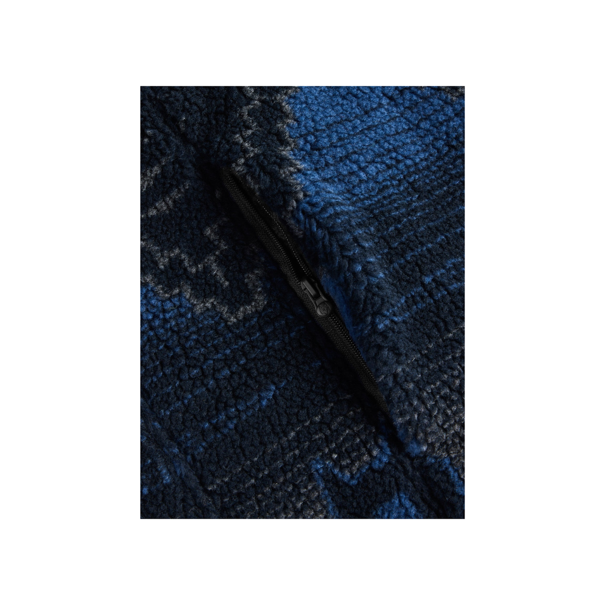 Guardian Sherpa Fleece Half Zip - Midnight Maltese Blue