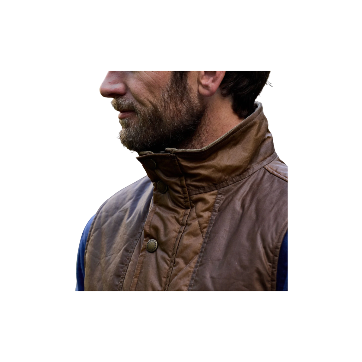 Quilted Paddock Vest - Tabacco