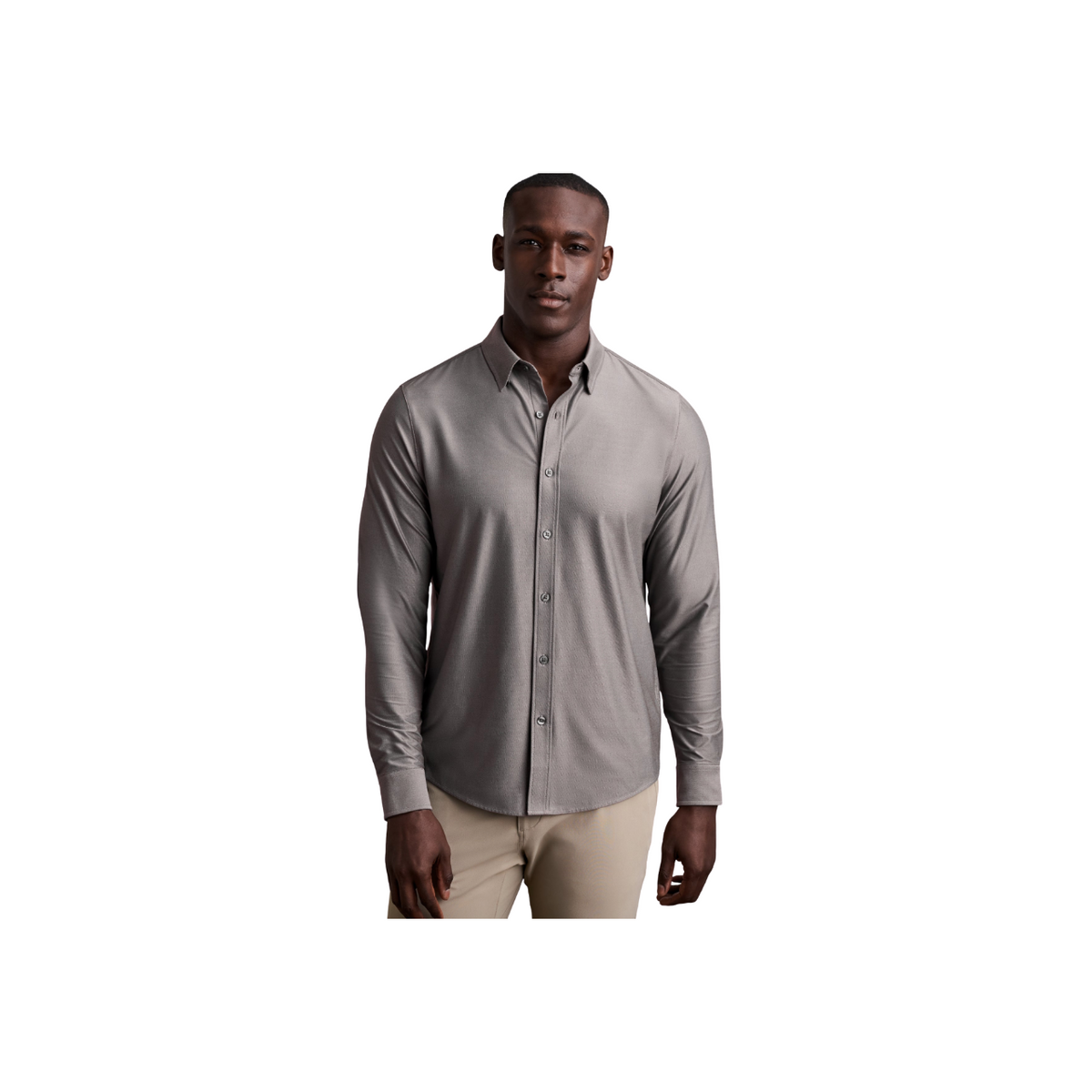 Commuter Shirt - Classic Fit - Ember Brown Oxford