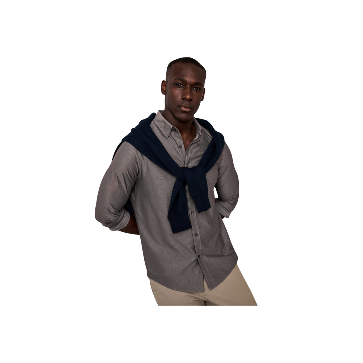 Commuter Shirt - Classic Fit - Ember Brown Oxford