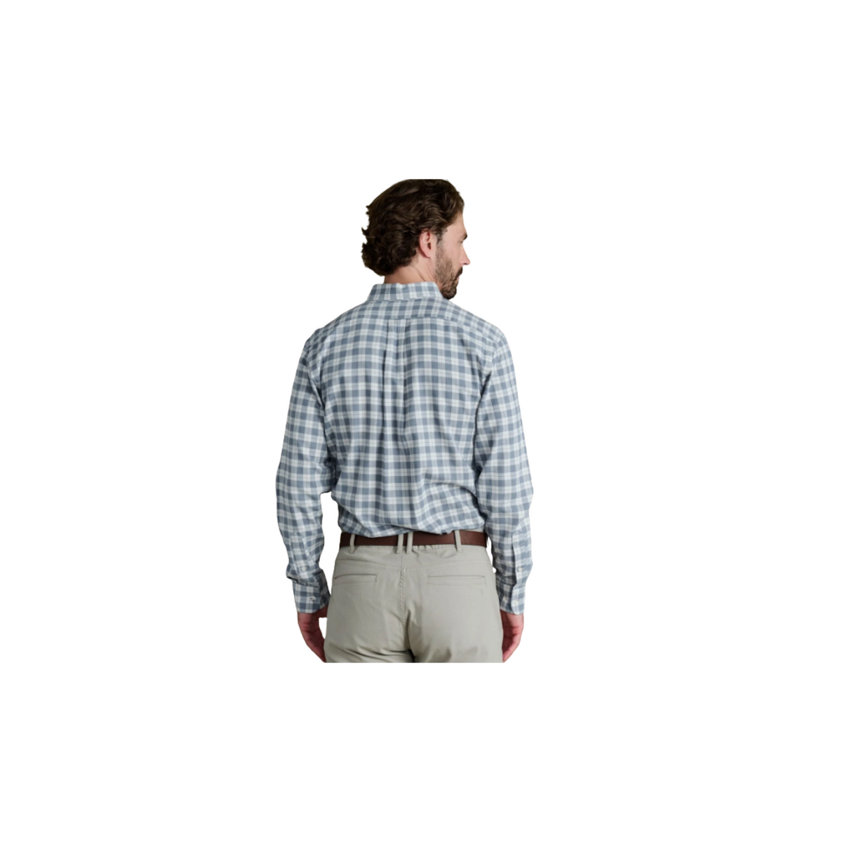 Dixon Brushed Cotton Twill Shirt - Fog