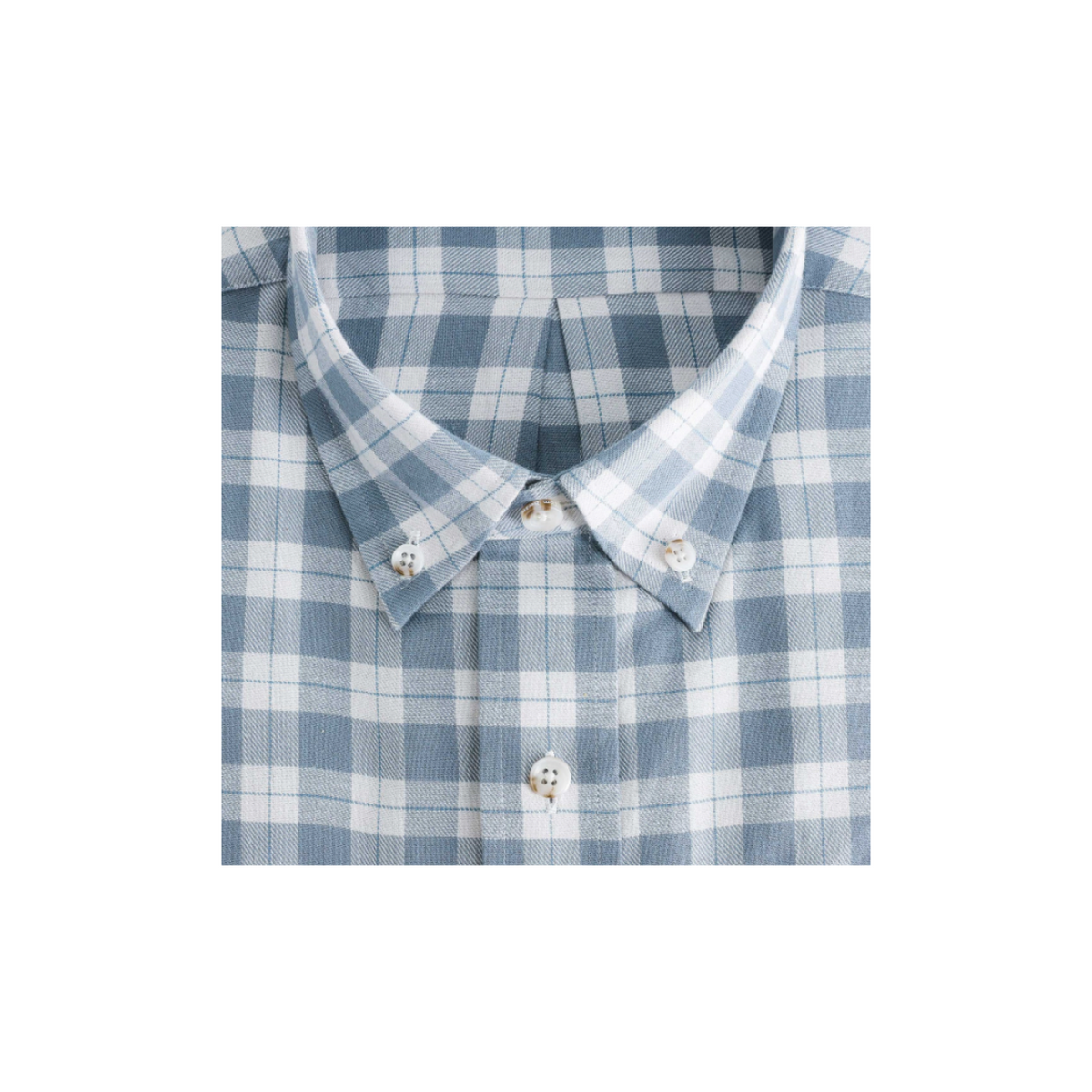 Dixon Brushed Cotton Twill Shirt - Fog