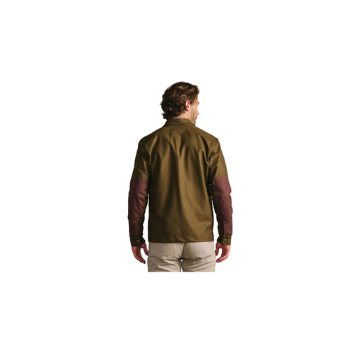 Westport Wool Overshirt - Brush Olive