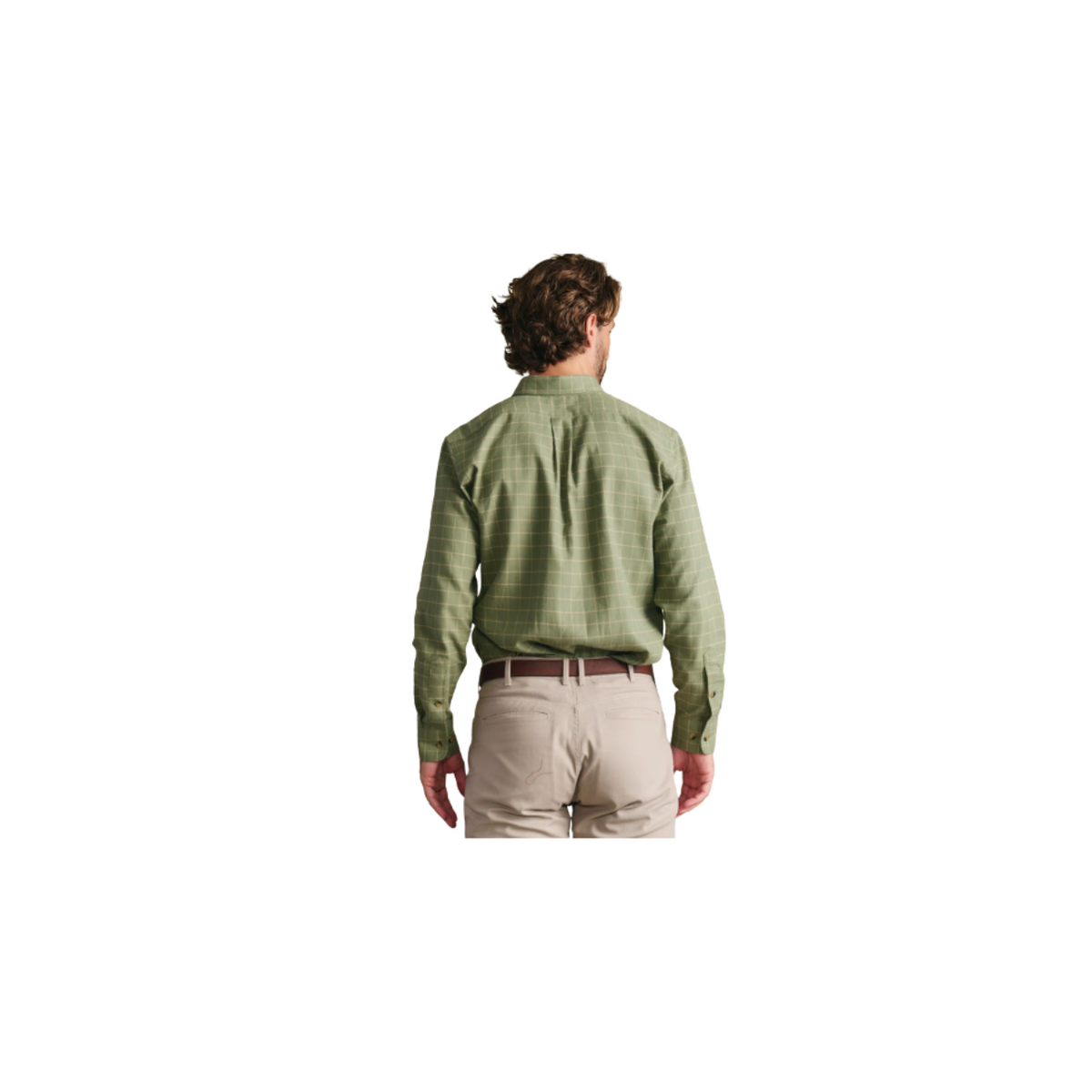 Dixon Brushed Cotton Twill Shirt - Loblolly