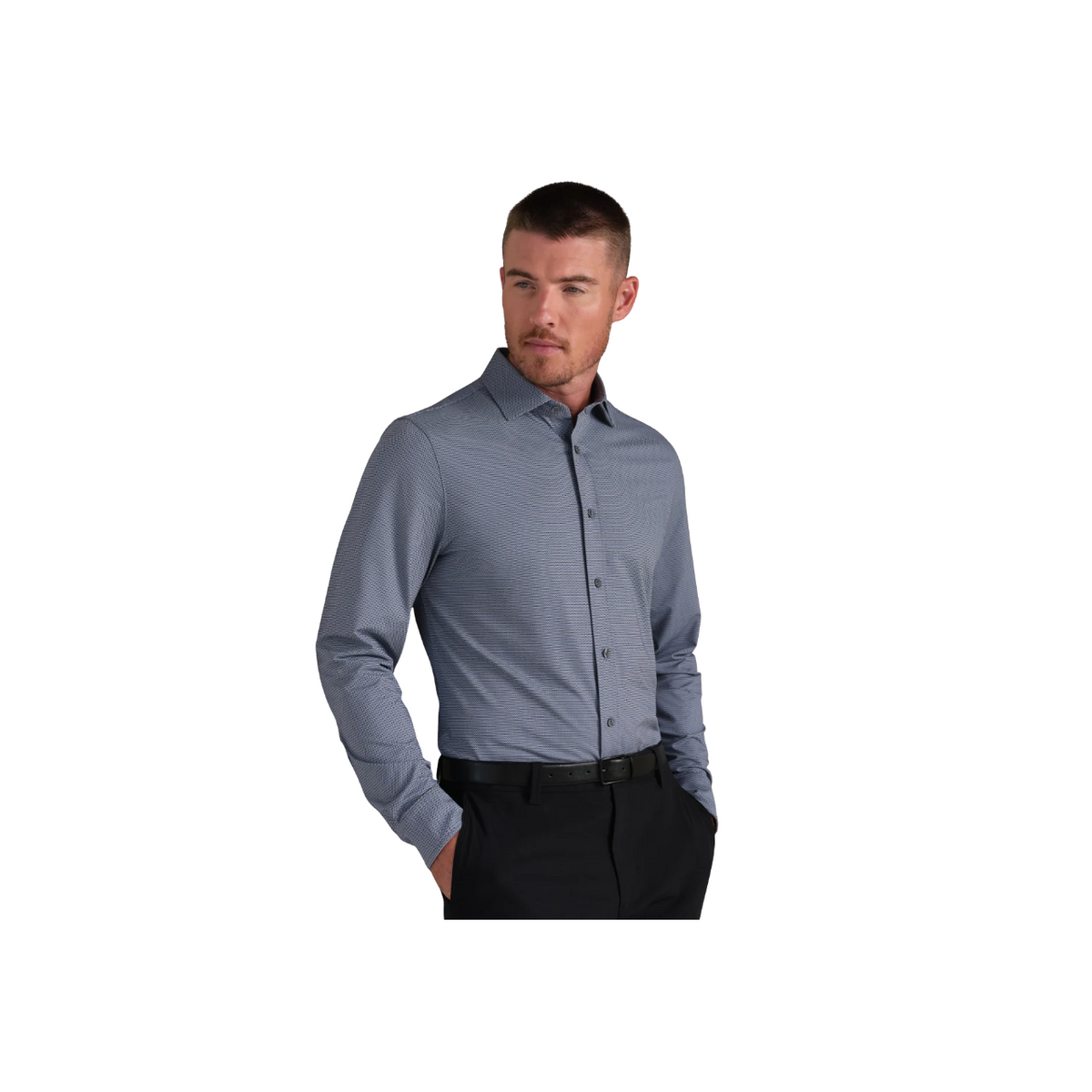 Commuter Shirt Spread Collar - Bold Blue/Brown Gingham